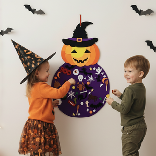Montessori Halloween Pumpkin DIY
