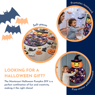 Montessori Halloween Pumpkin DIY