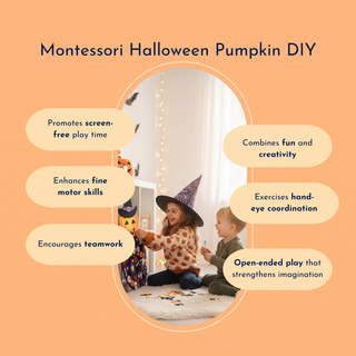 Montessori Halloween Pumpkin DIY
