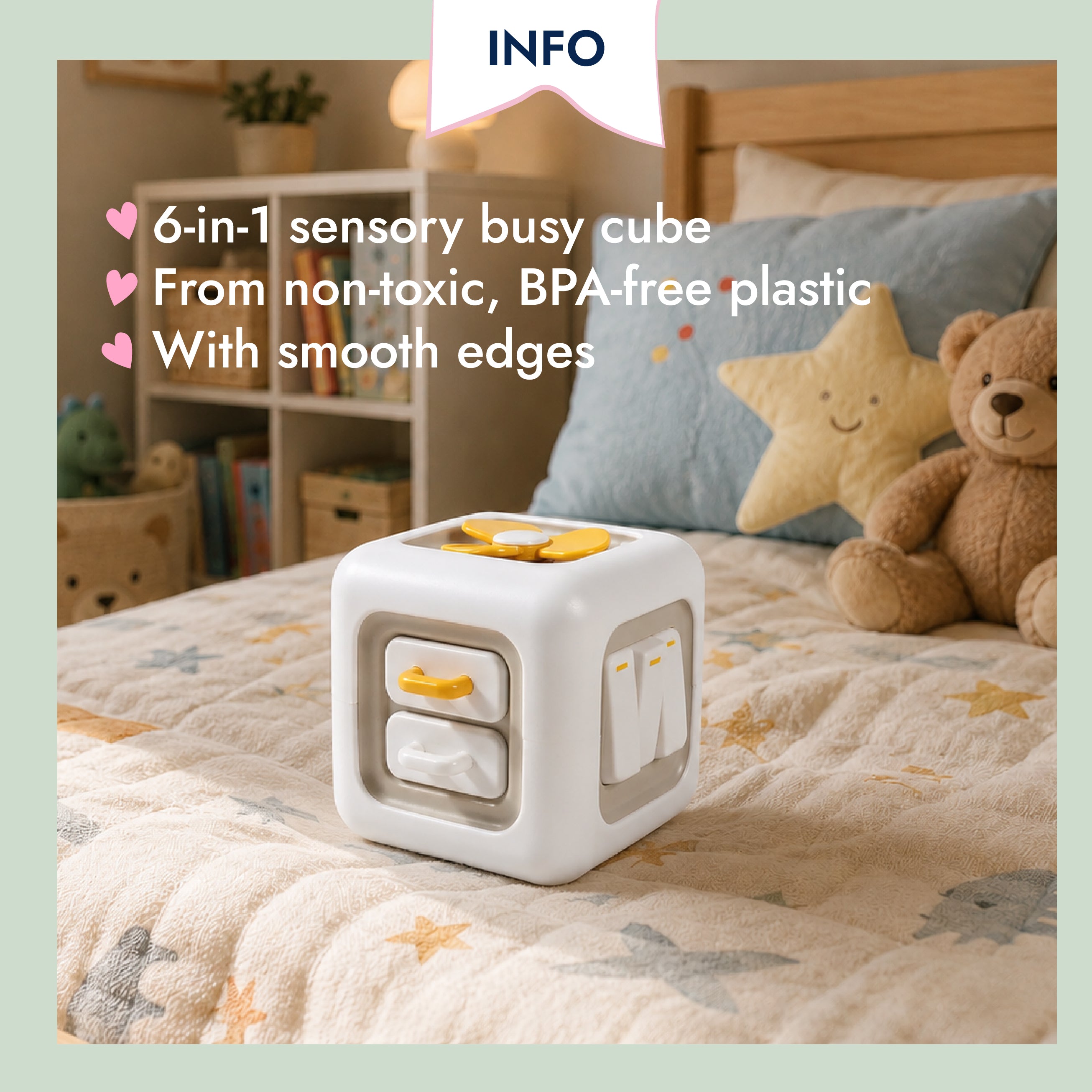 Montessori Activity Cube