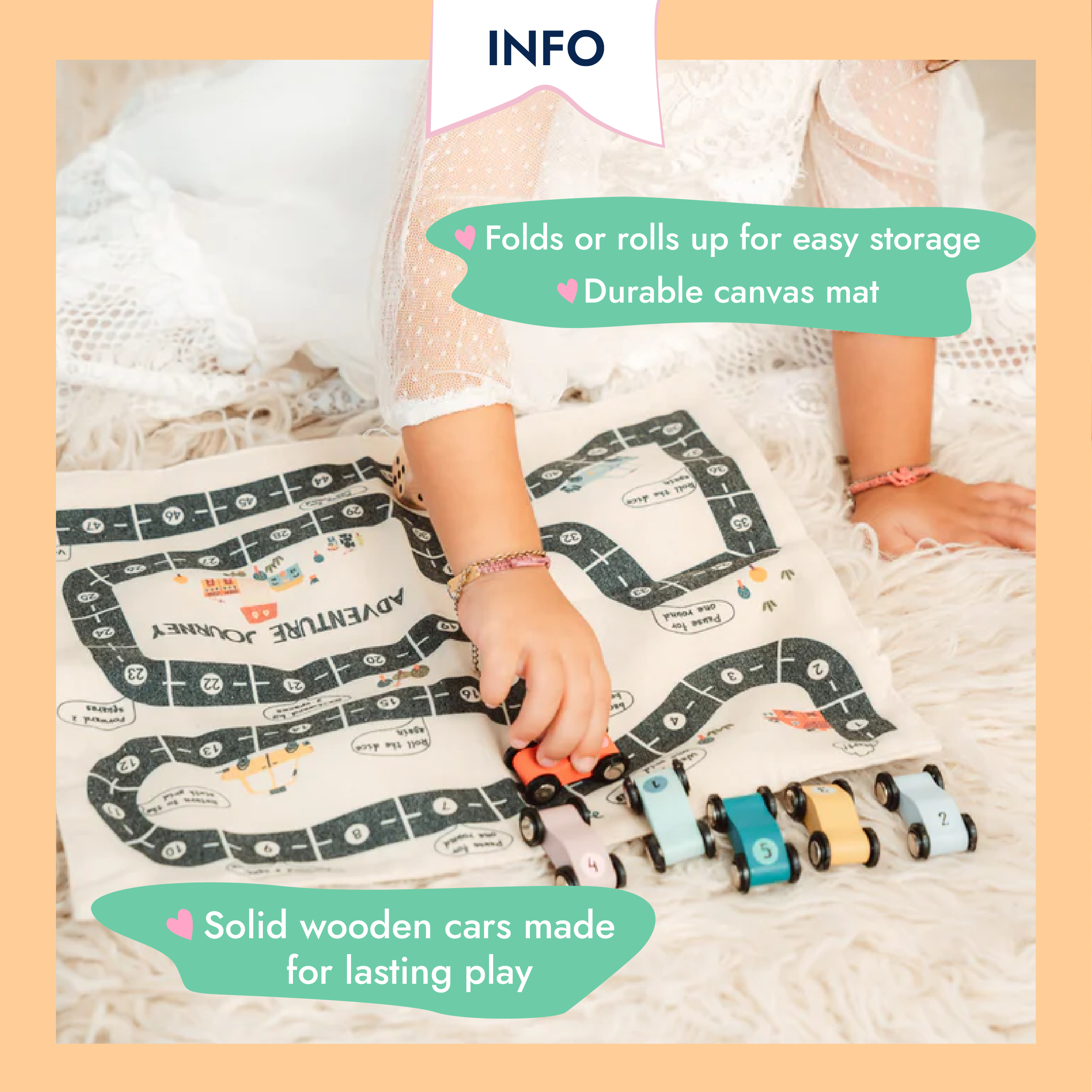 Montessori Car Traffic Road Map