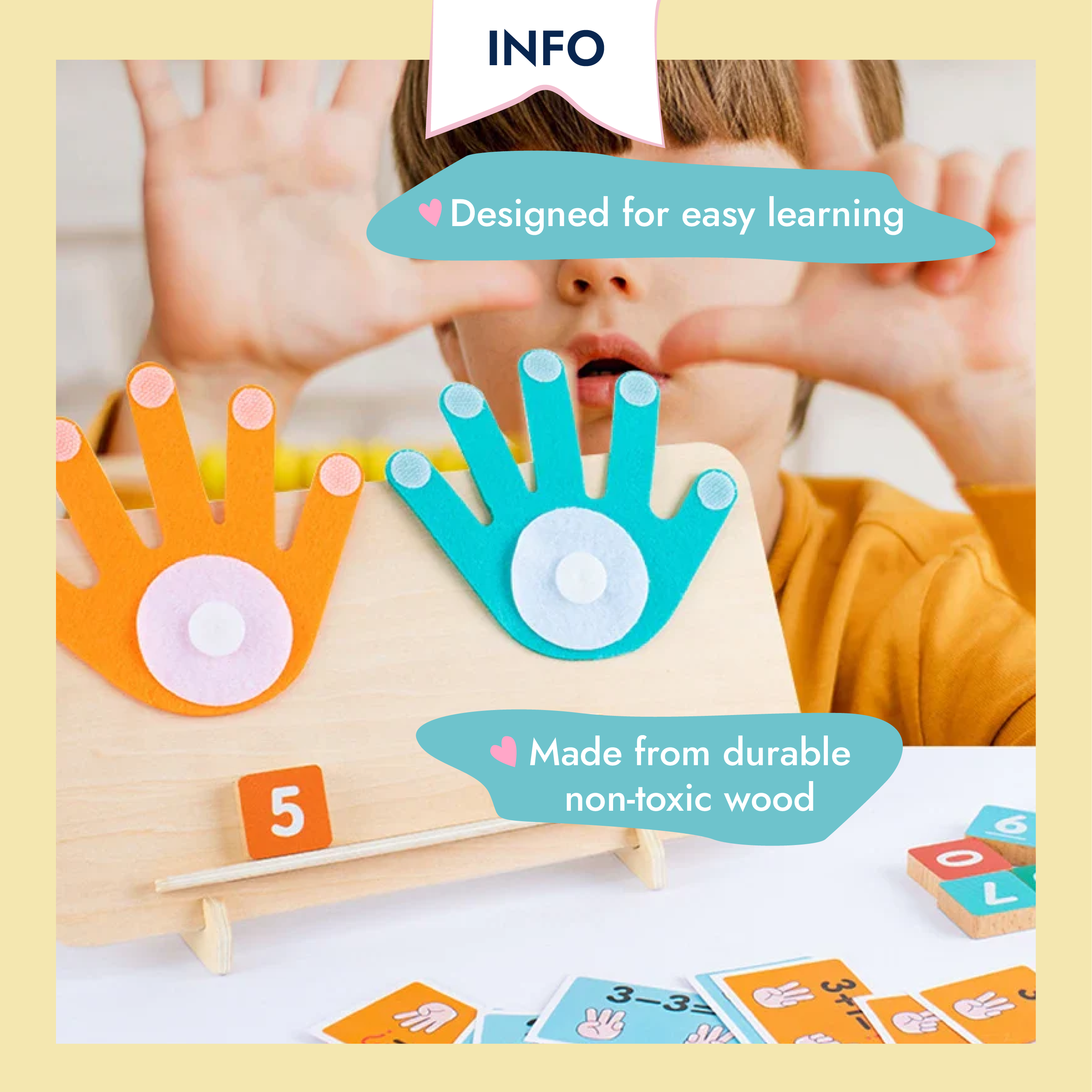 Montessori Finger Numbers