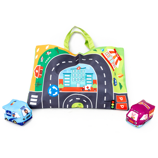 Montessori Cloth Car Toy Set