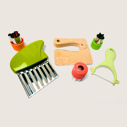 Montessori Kitchen Kit  child-safe utensils