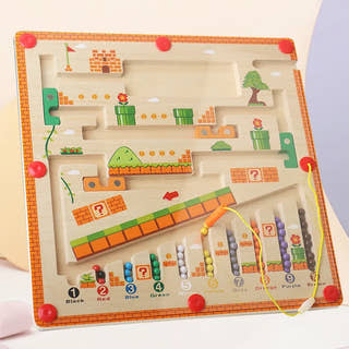 Montessori Magnetic Number Maze
