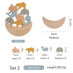 Montessori Wooden 3D Puzzle Toys