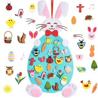 Montessori-style Easter Bunny toy for toddlers