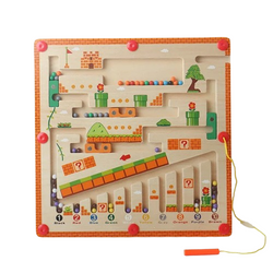 Montessori Magnetic House Maze