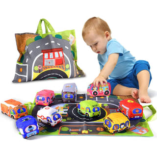Montessori Cloth Car Toy Set