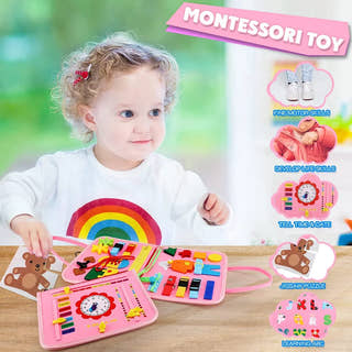 Montessori Sensory Busy Board