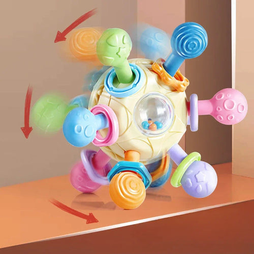 Rotating Rattle Ball Grasping