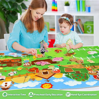 Montessori Farm Wall Puzzle