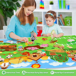 Montessori Farm Wall Puzzle