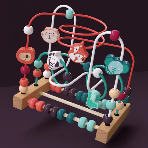 Montessori Wooden Maze