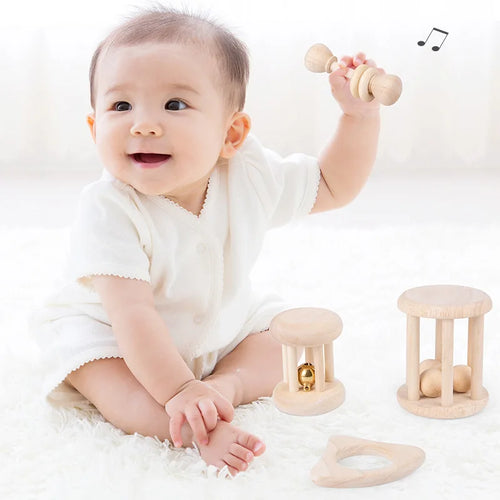 Wooden Monterossi 4-piece Toys