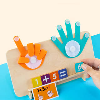 Montessori Finger Numbers – Counting Board