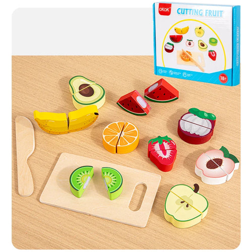 Montessori Fruit Cutting Set for kids