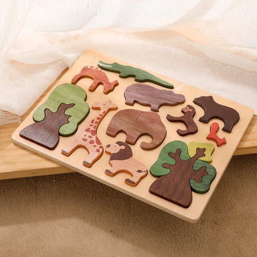 Wooden 3D Puzzle Toys