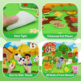 Montessori Farm Wall Puzzle