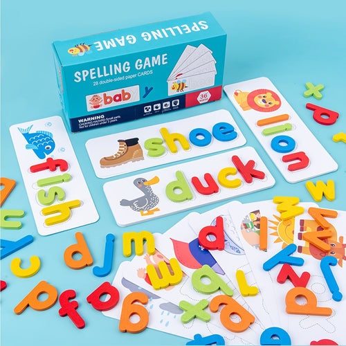 Alphabet sheet for children to identify letters.