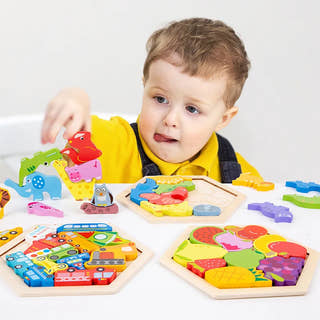 Montessori Wooden Jigsaw Puzzle