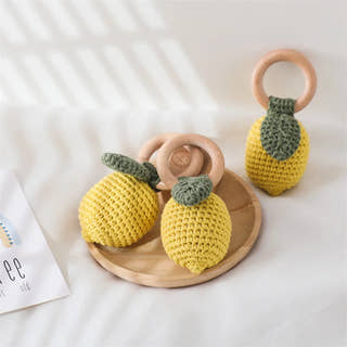 Montessori Wooden Crotcher Ring Toys