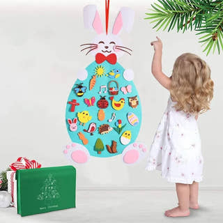 Montessori Easter Bunny toy set