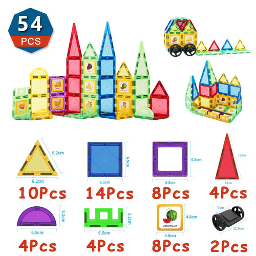 Magnetic Building Blocks