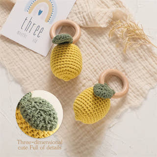 Montessori Wooden Crotcher Ring Toys