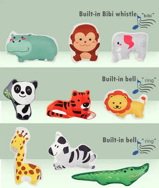 Montessori Cloth Car Toy Set