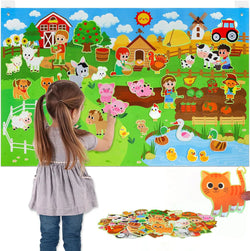 Montessori Farm Wall Puzzle