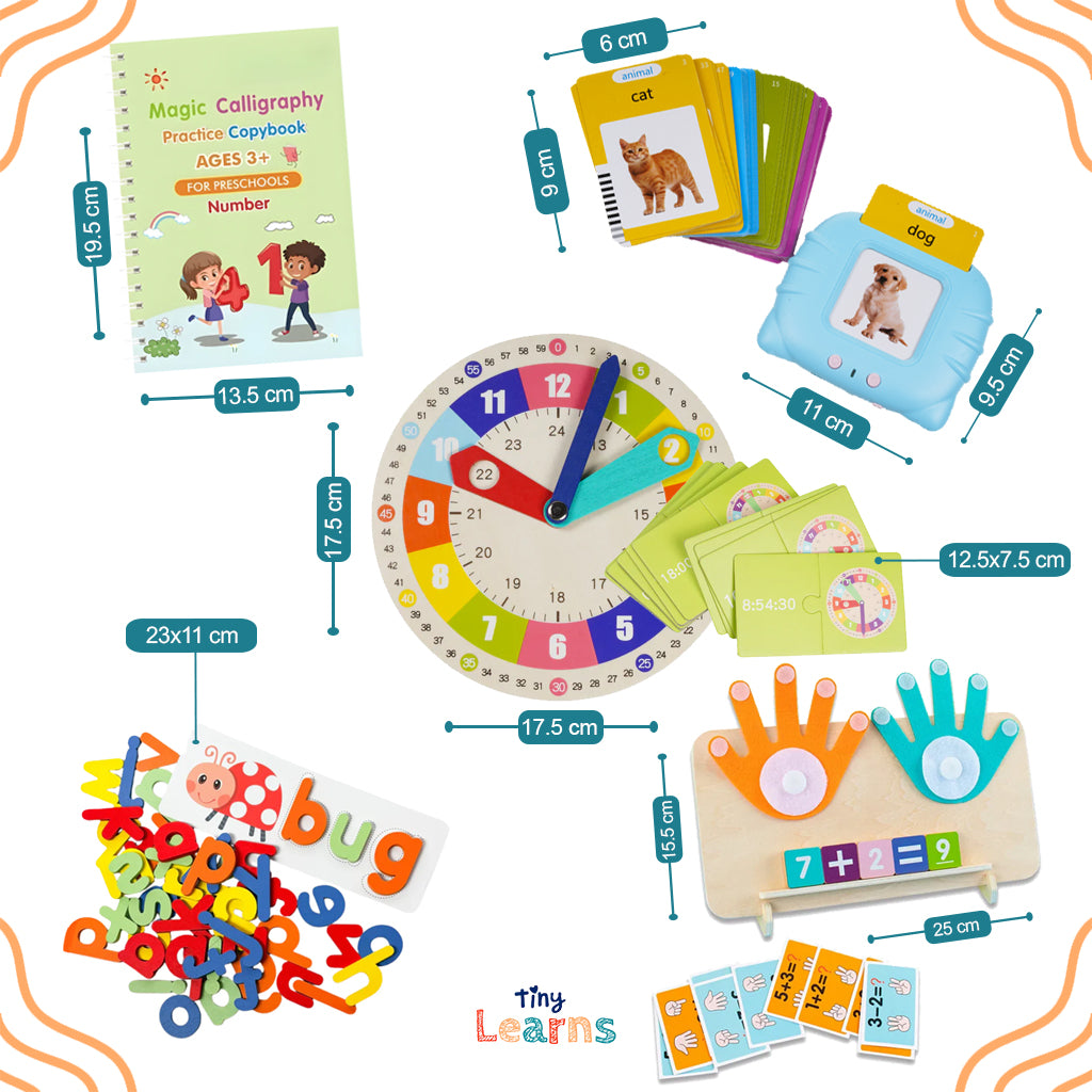 Montessori Tiny Learner Full Pack Bundle