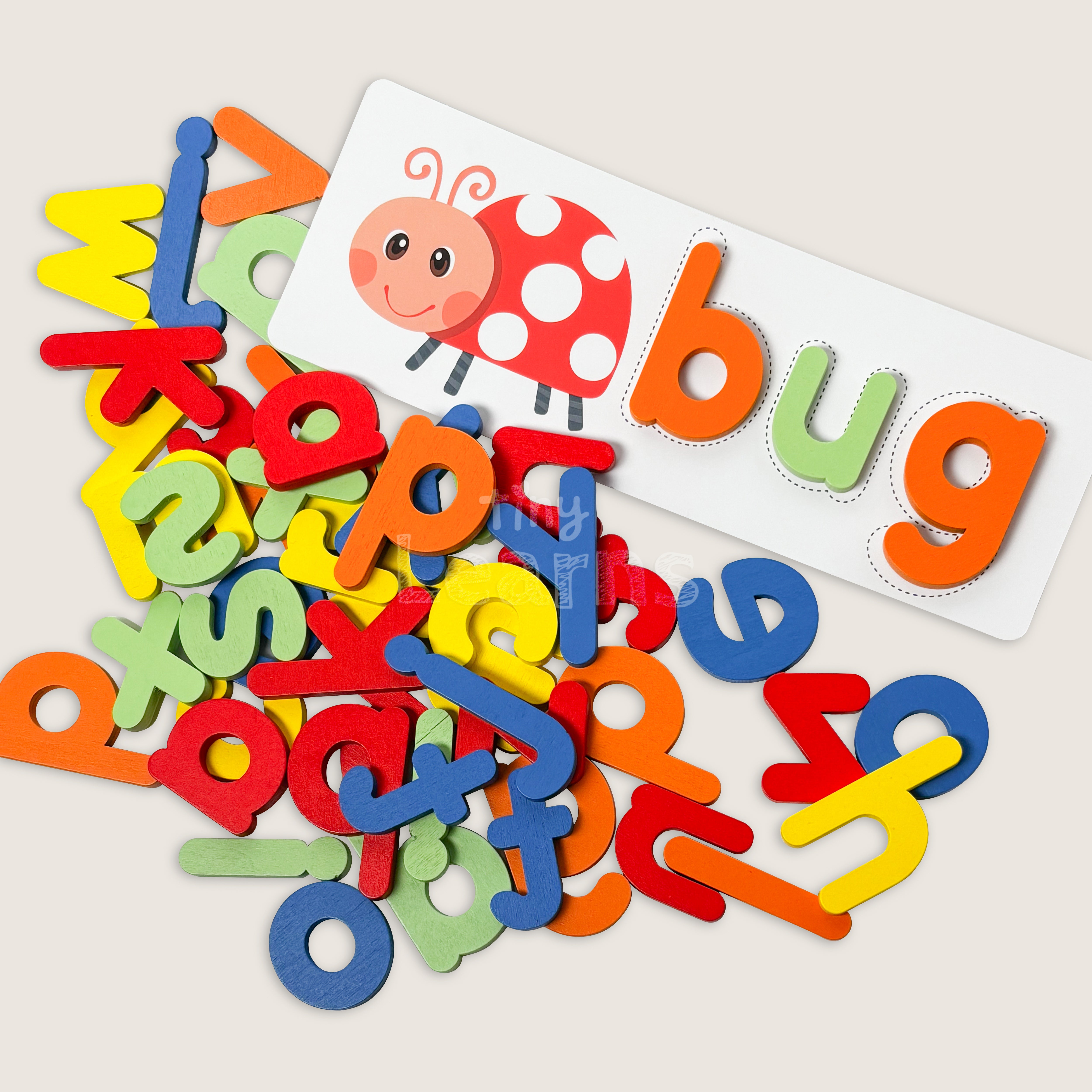 Montessori alphabet puzzle tiny learns