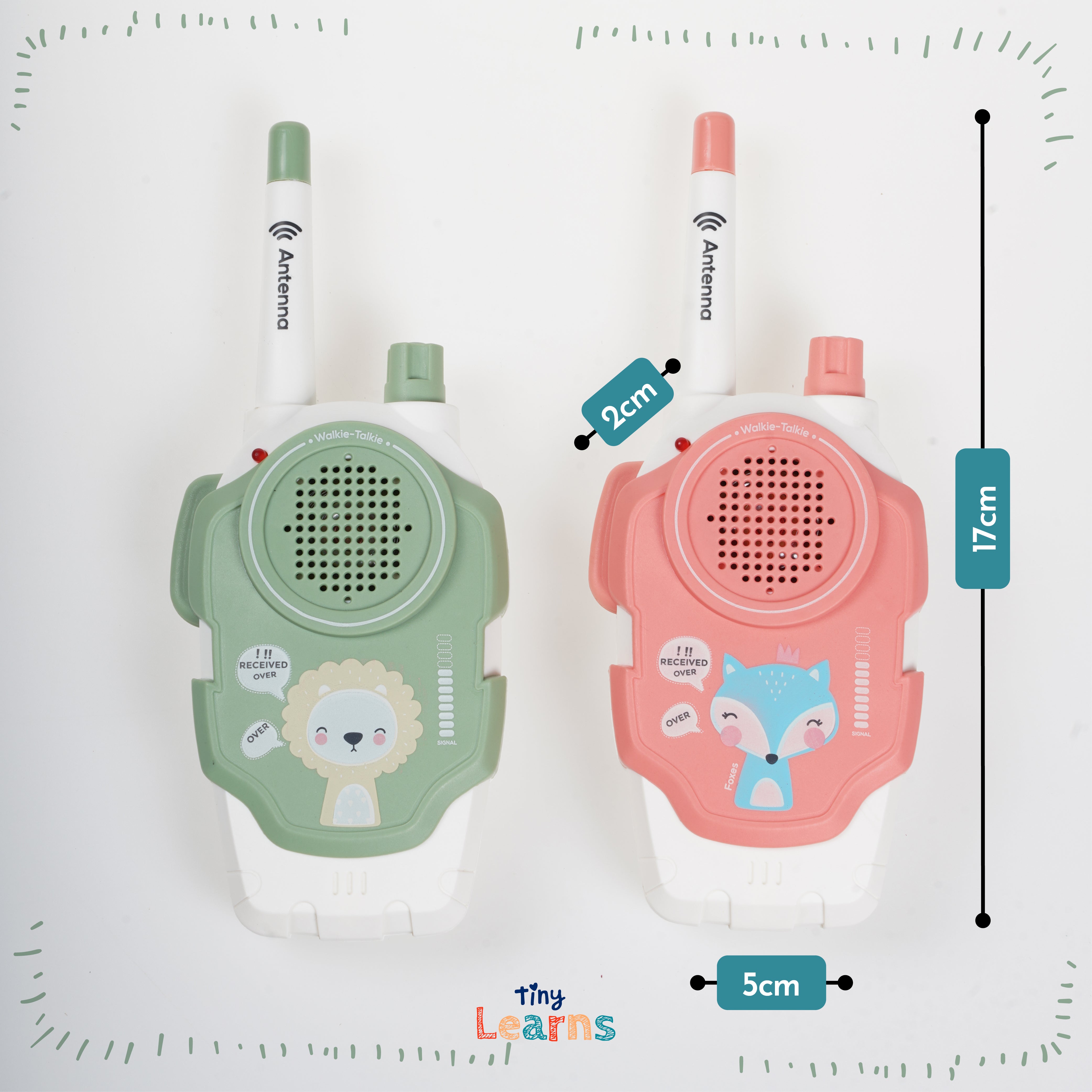 Montessori Tiny Walkie Talkies