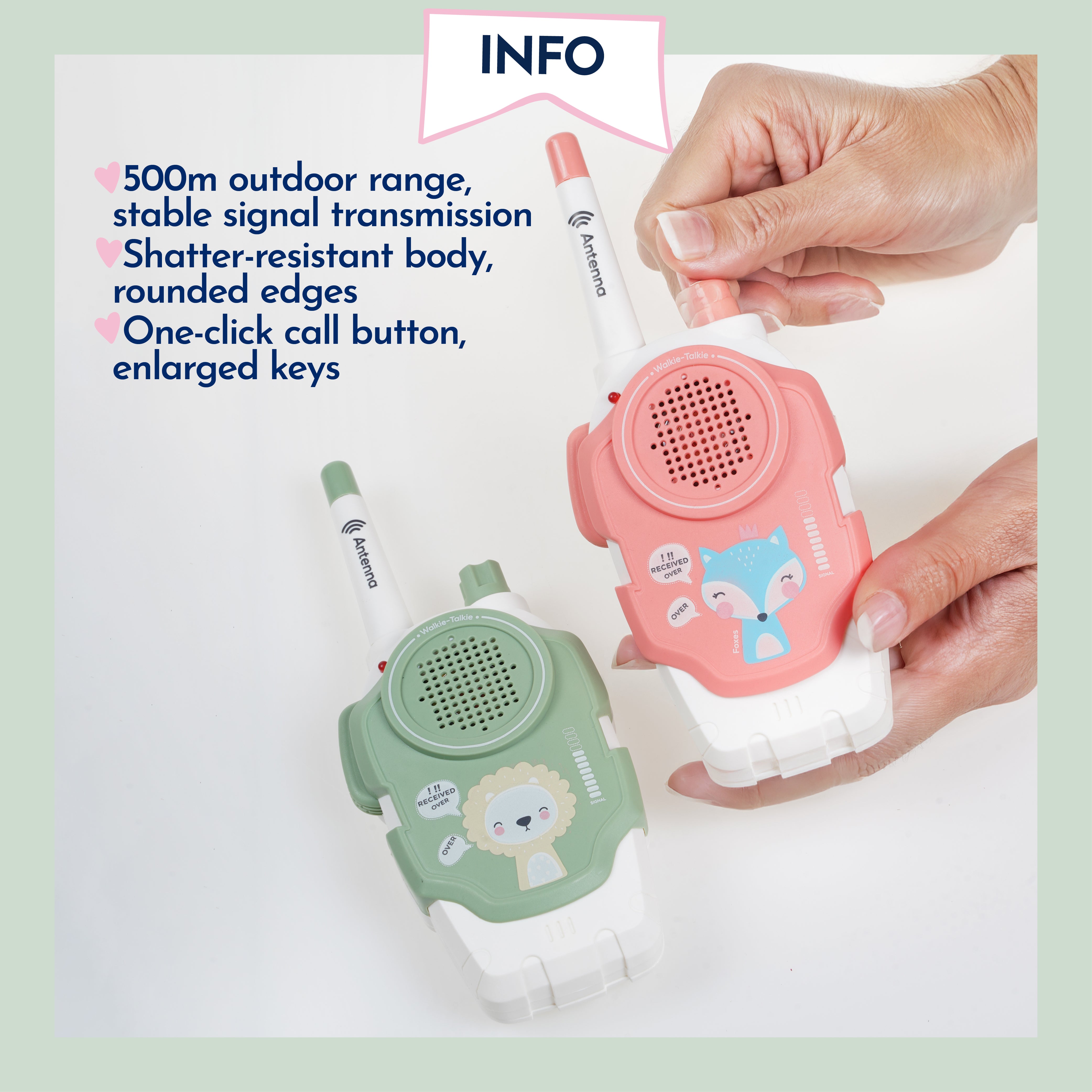 Montessori Tiny Walkie Talkies