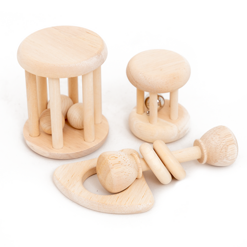 Wooden Monterossi 4-piece Toys