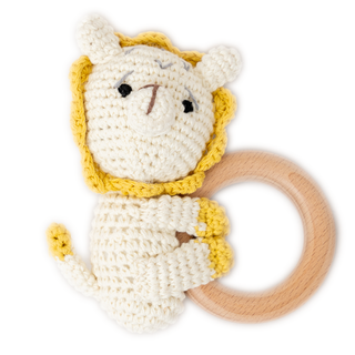 Montessori Wooden Crotcher Ring Toys