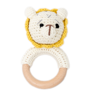 Montessori Wooden Crotcher Ring Toys
