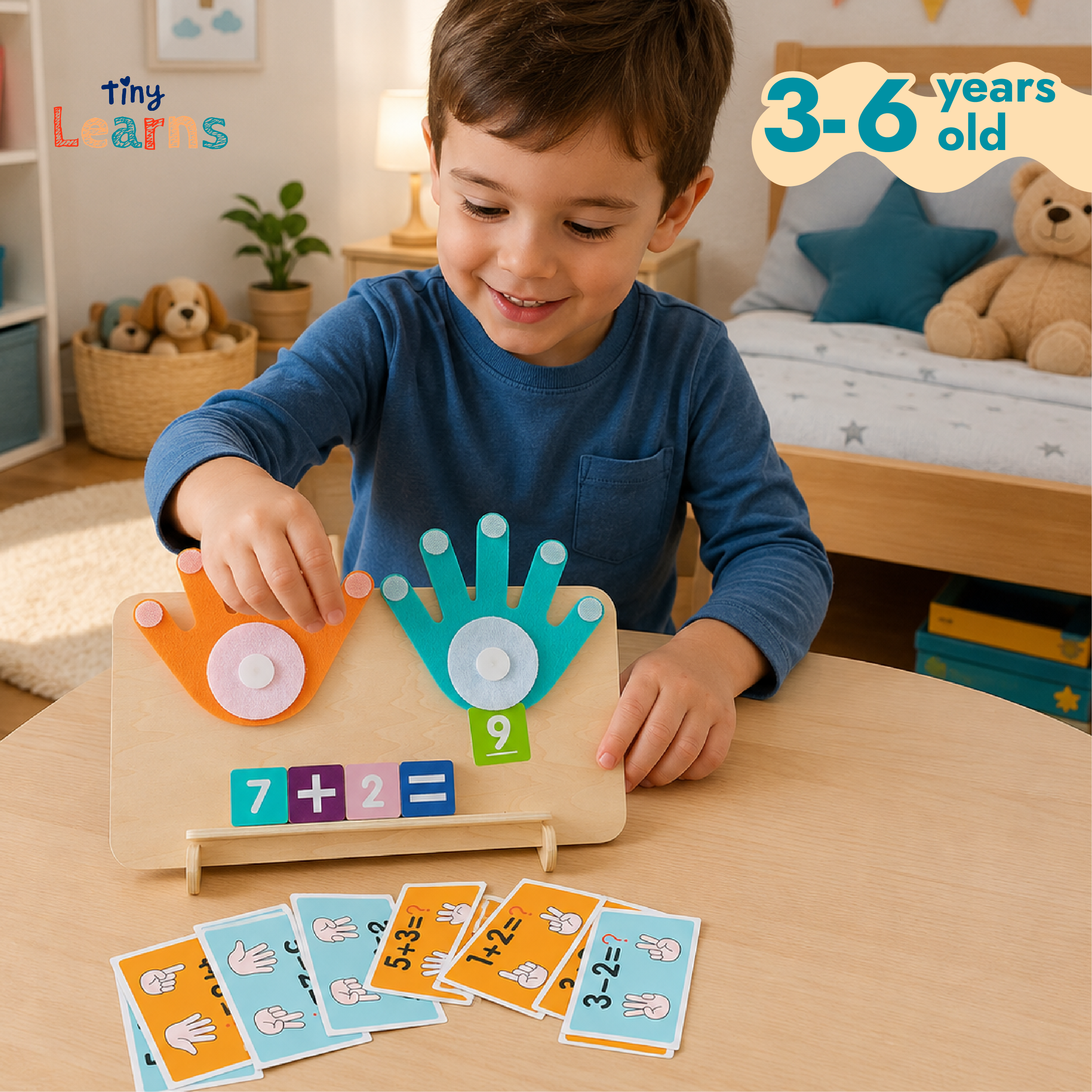 Montessori Finger Numbers