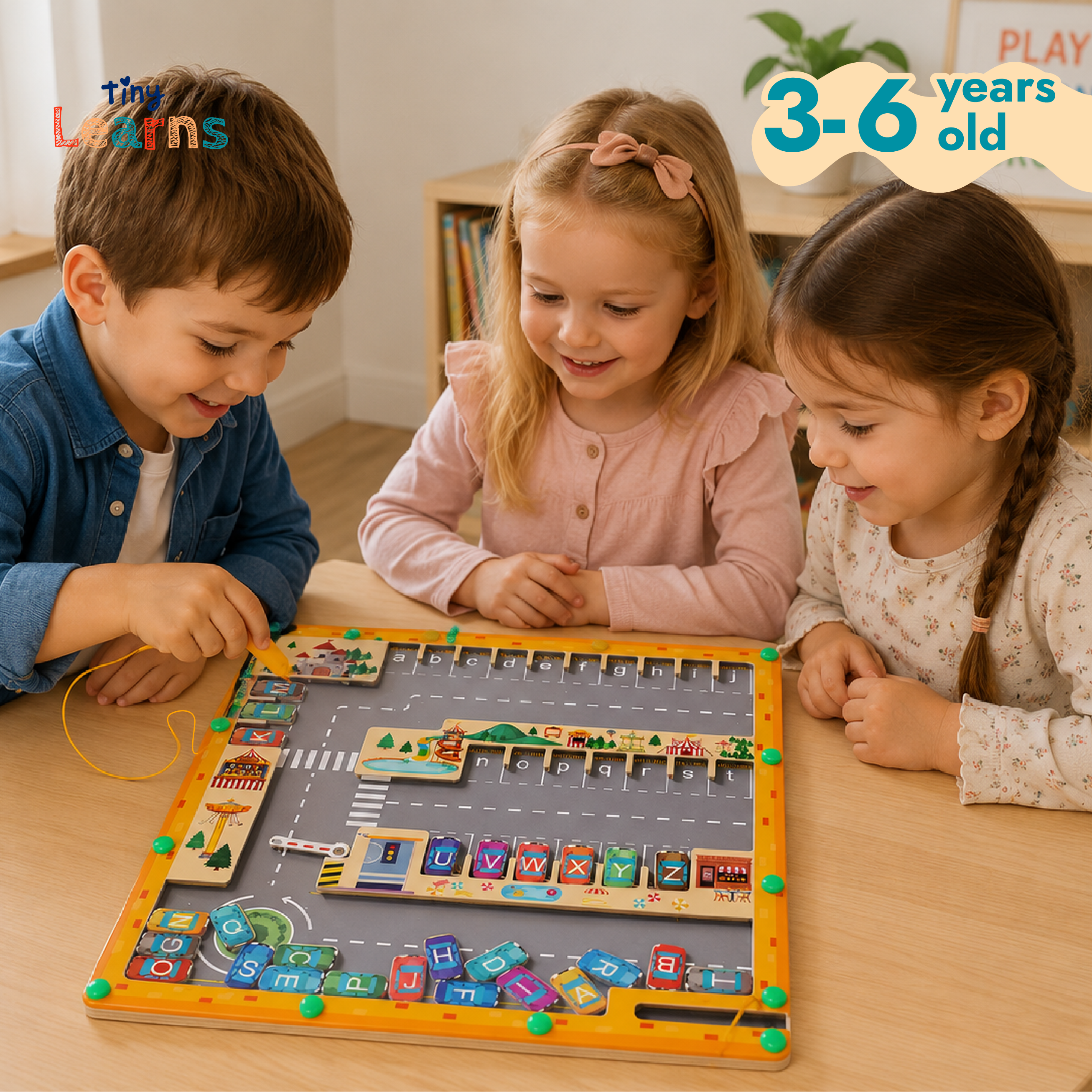 Montessori Magnetic Alphabet Maze