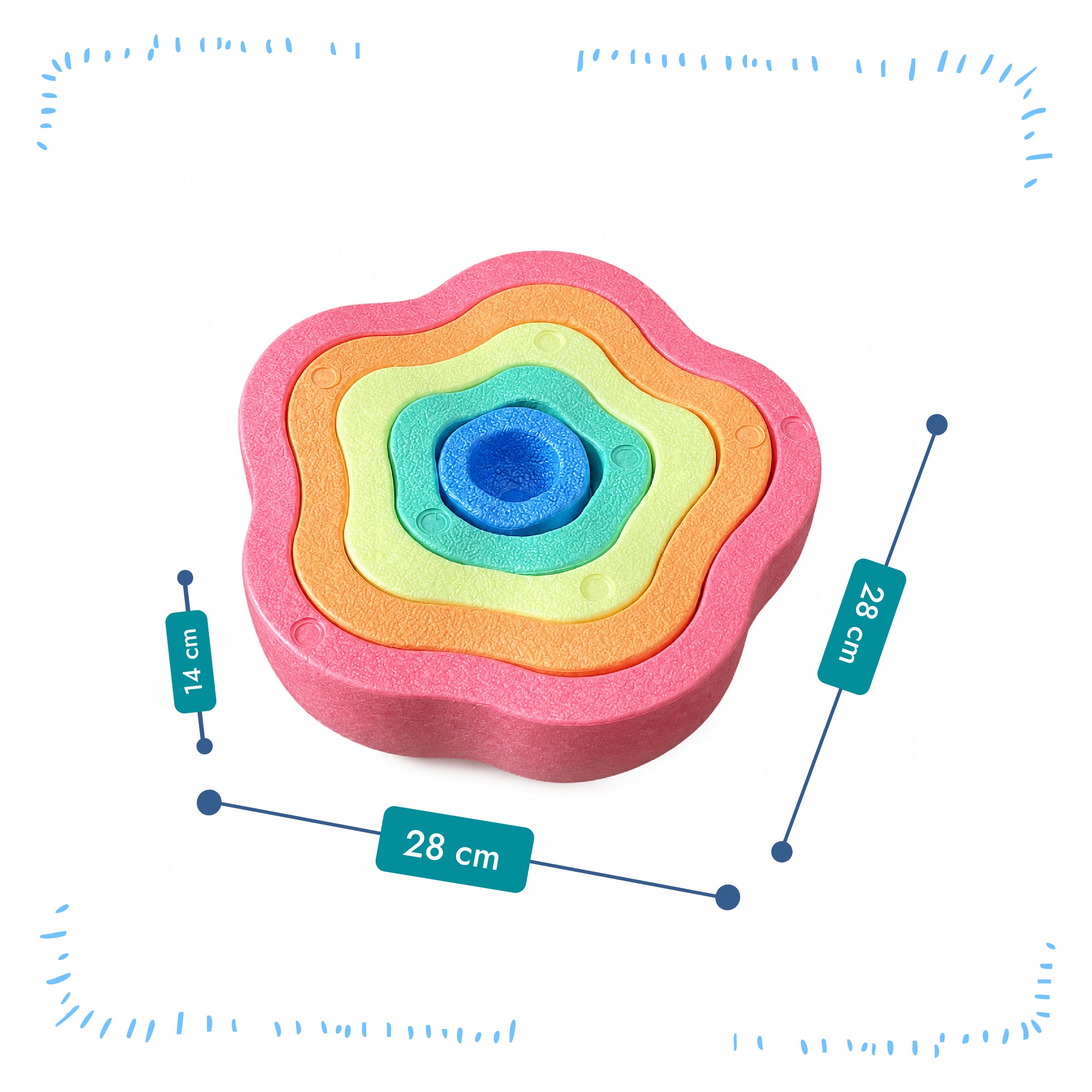 Montessori Balance Stones