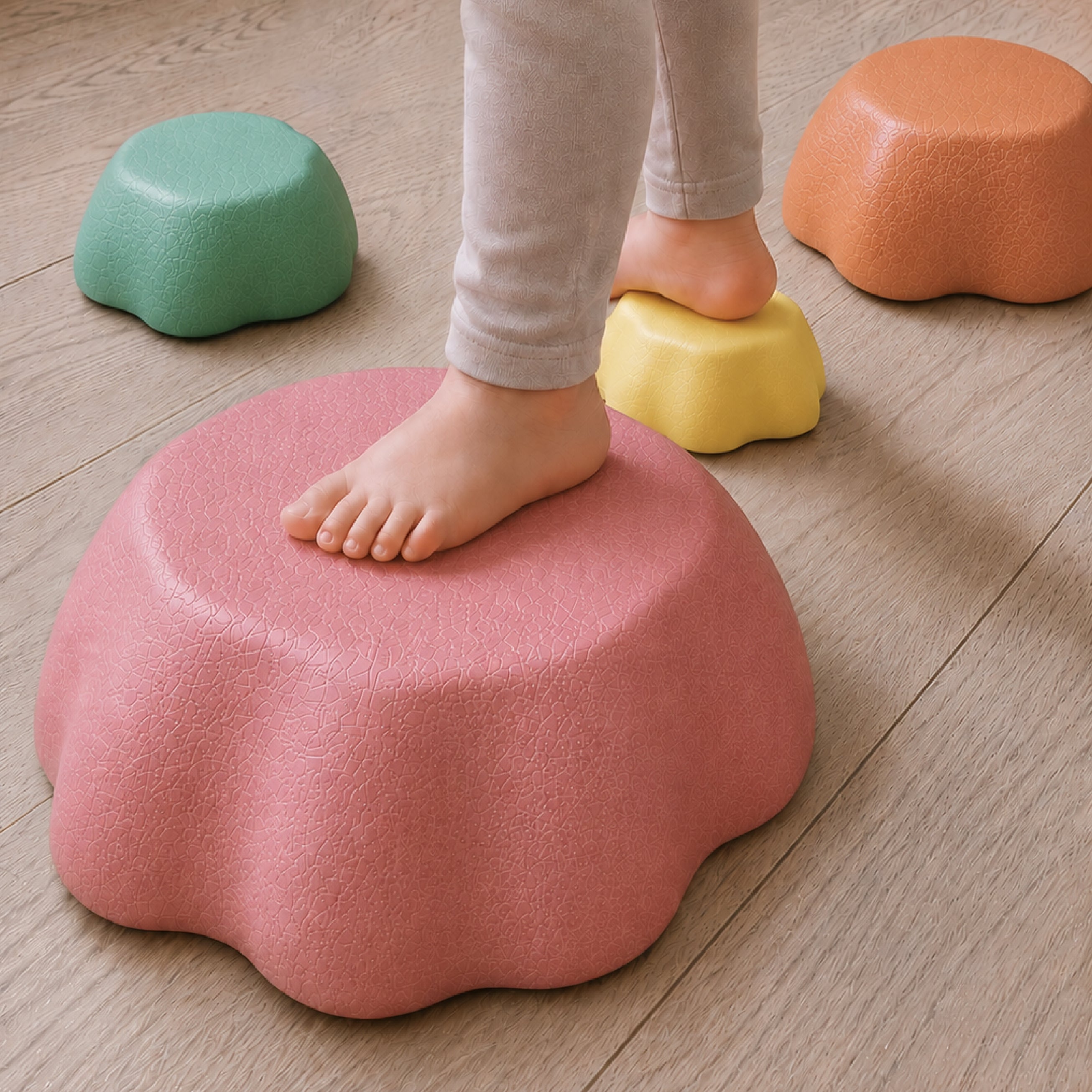 Montessori Balance Stones